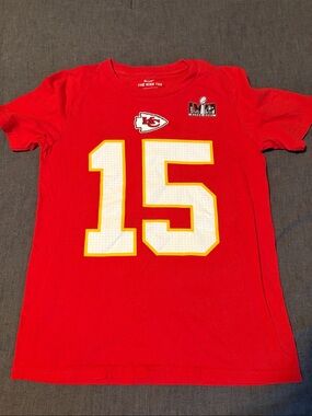 Nike Kids Red Kansas City Chiefs #15 Short-Sleeve Tee
